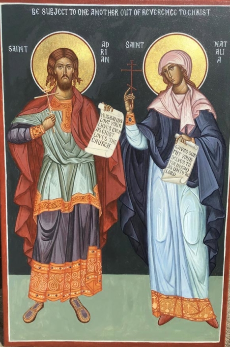 Saints Adrian and Natalia